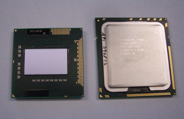 Ancora una foto di processore Intel Core i7 Clarksfield