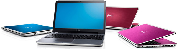 Dell Inspiron 14R, 15R e 17R colori