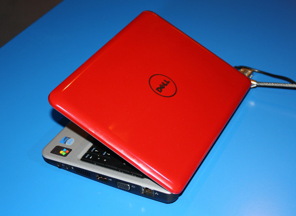 Dell Insiron Mini 9 rosso ciliegia