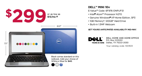 Dell Inspiron Mini 10v