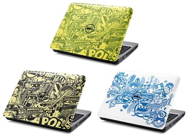 Dell Inspiron Mini 12 Stickers