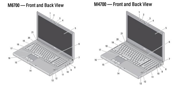 Dell Precision M4700 e M6700