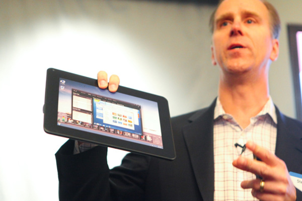Prototipo del tablet Dell da 10 pollici