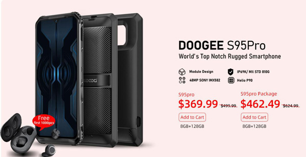 Doogee S95 Pro 