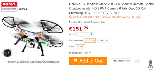 Syma X8G