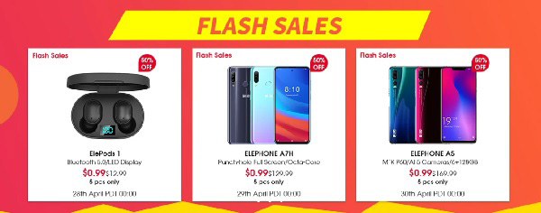 Elephone Flash Sale