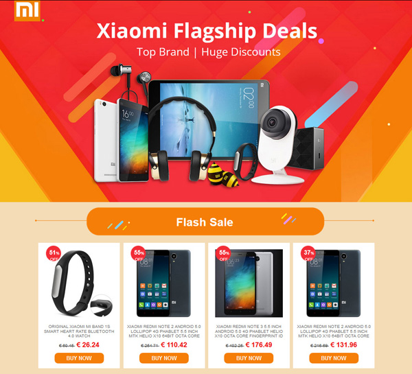 Xiaomi Flagship Deals