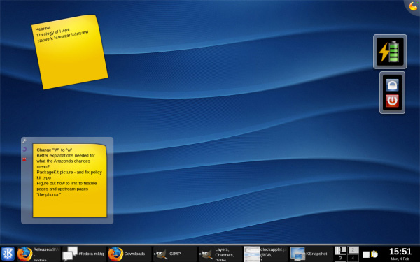Fedora 9 Sulphur screenshot