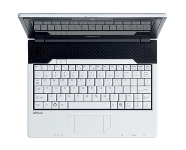 Tastiera e base del netbook Fujitsu Siemens Amilo Mini
