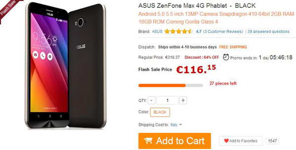 ASUS ZenFone Max