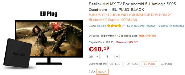Beelink Mini MX