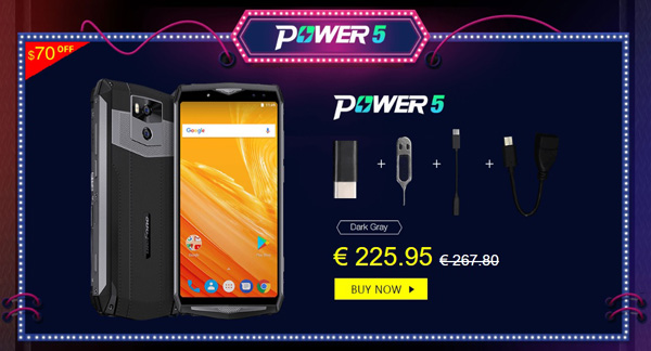 Ulefone Power 5 è in preordine a 225€