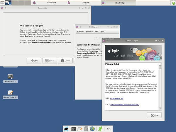 Gentoo 2008.0 screenshot