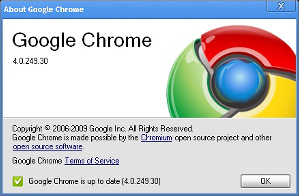 Google Chrome beta 4.0