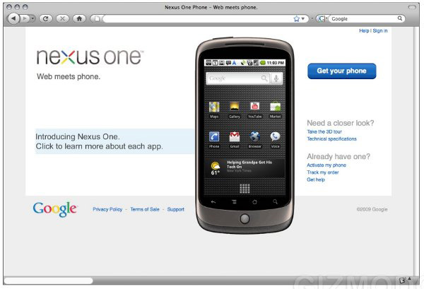 Google Nexus One 