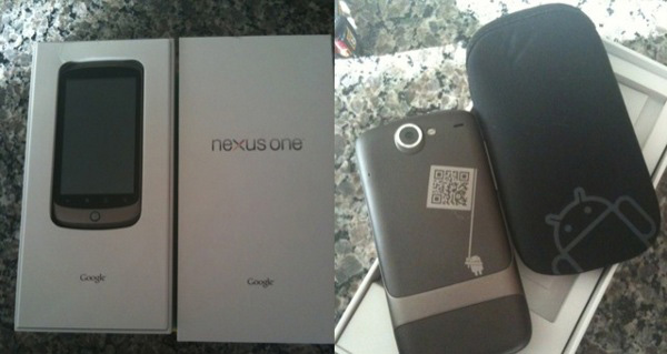 Google Nexus One unbox
