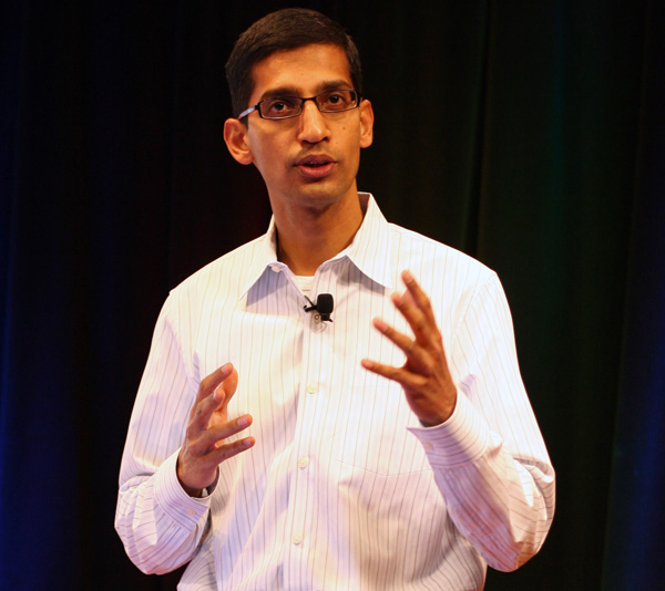 Sundar Pichai di Google parla di Chrome OS