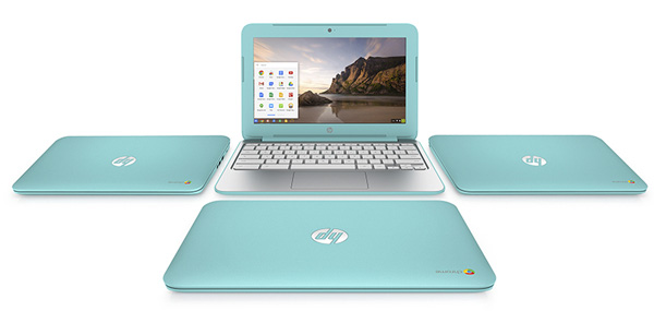 HP Chromebook 11 Ocean Turquoise