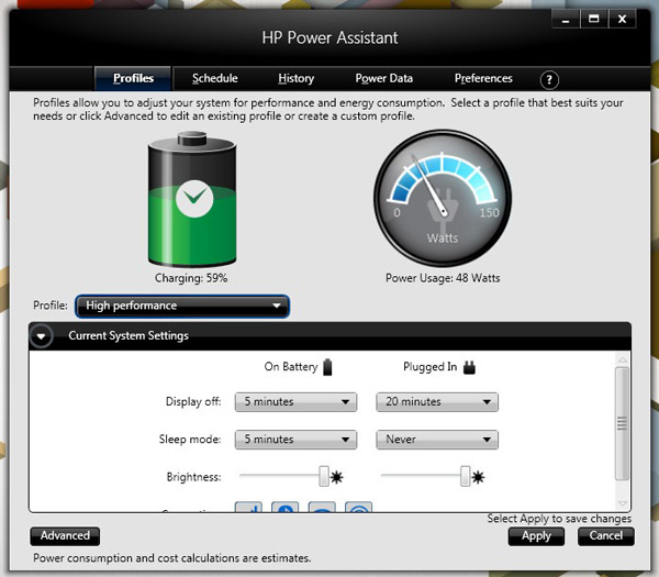 HP Power Assistant