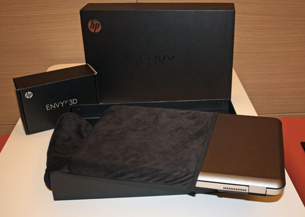 Unboxing del notebook HP Envy 17 1199el