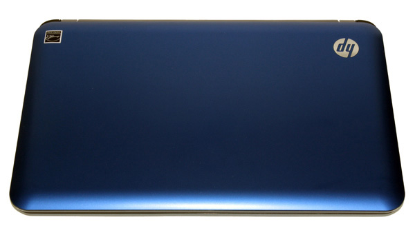 Cover blu metal-like per il netbook HP 210