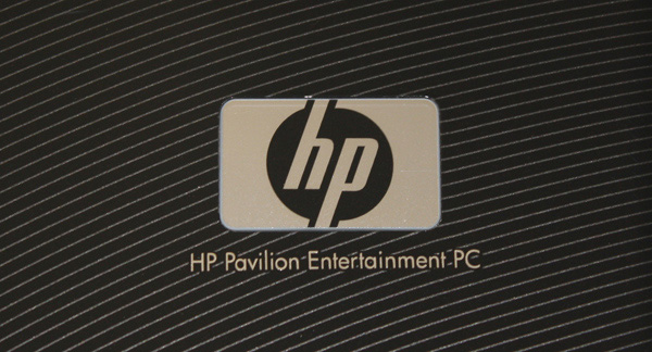 Logo HP su Paviluion dv6