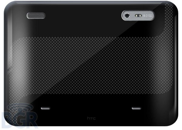 Tablet HTC Puccini, cover