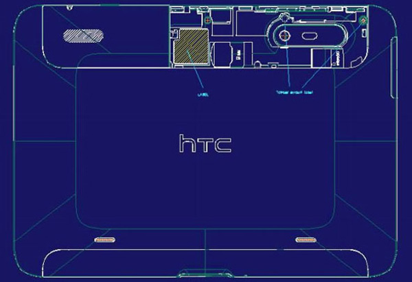Tablet HTC Puccini con telaio unibody