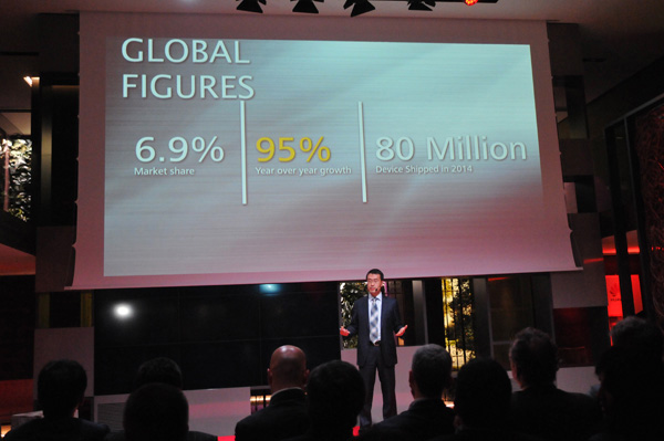 Kevin Ho dall'evento Huawei Italia a Milano