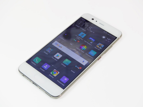 Huawei P10, frontalmente ha no schermo da 5.1" e rivestimento Conring Gorilla Glass 5