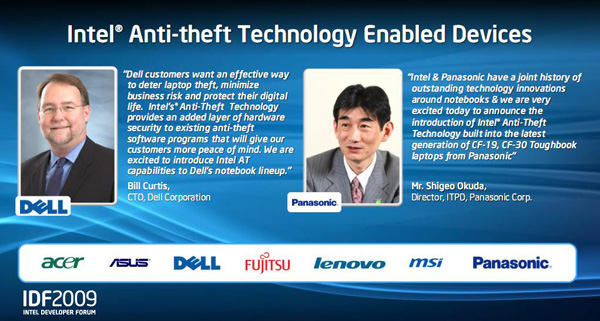 Intel Anti Theft