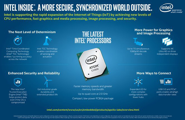 Intel Atom E3900 