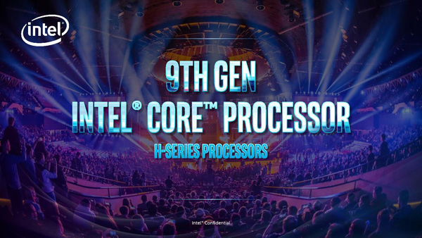 Intel Core (H-Series) di 9a generazione per notebook 
