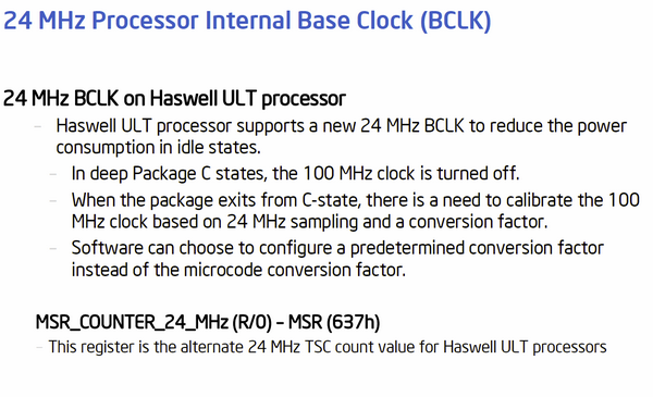 Intel Haswell ULT