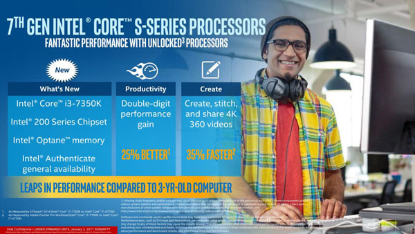 Intel Kaby Lake-H e Kaby Lake-S 