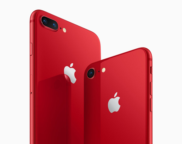 iPhone 8 e iPhone 8 Plus (PRODUCT)RED