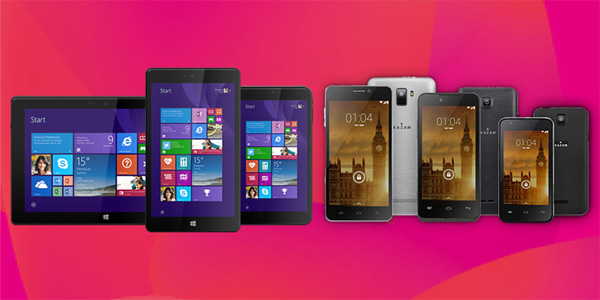Kazam: smartphone e tablet Windows per il MWC 2015