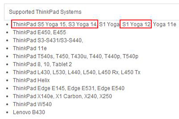 Lenovo ThinkPad Yoga 12, 14 e 15 in arrivo!