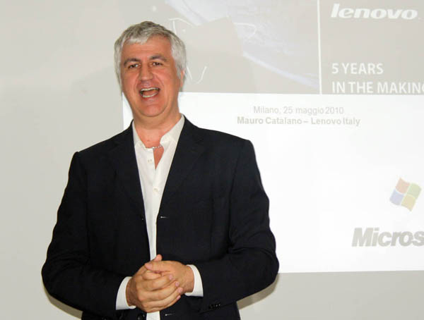 Mauro Catalano, Country Manager di Lenovo Italia