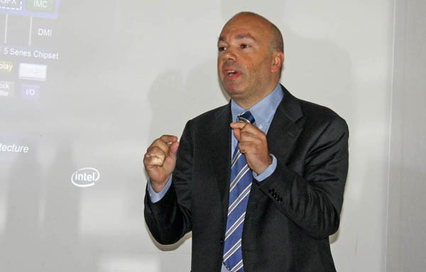 Paolo Canepa, Enterprise Marketing Development Manager Intel