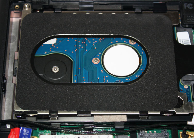 Hard disk con protezione anti-shock