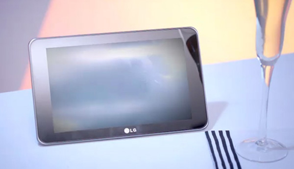 LG G-Slate in video