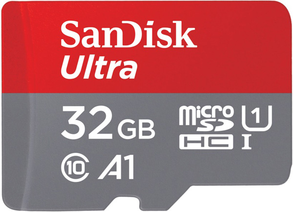 microSDXC/SDHC SanDisk Ultra UHS-I 