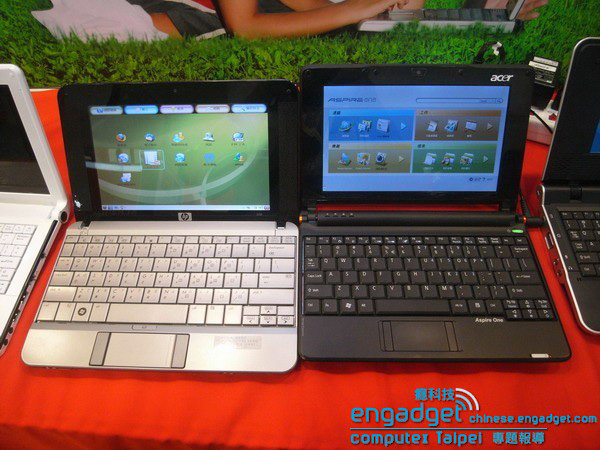 Acer Aspire One e HP Compaq 2133