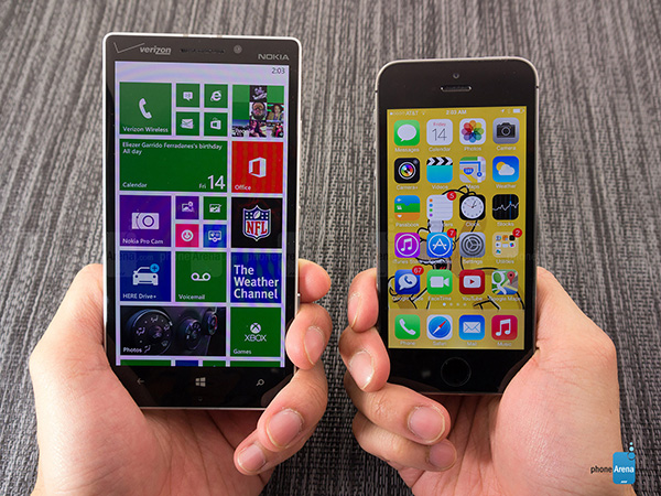 Lumia vs iPhone
