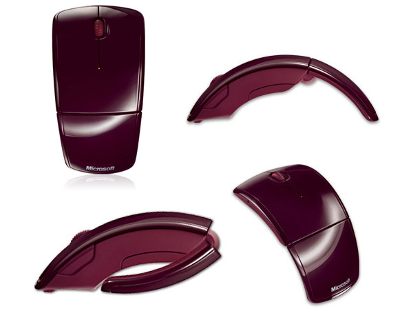 Mouse Microsoft Arc rosso