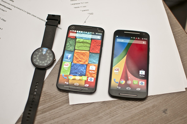 Motorola Moto G, Moto X e Moto 360