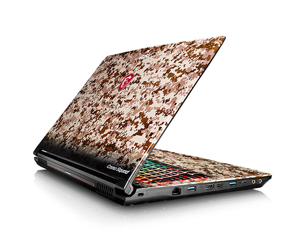 MSI GE62 Camo Squad