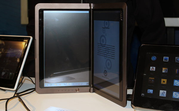Concept di Slate dual-screen MSI