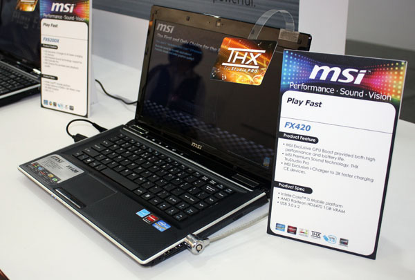 MSI FX420 al Computex 2011